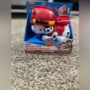 Paw Patrol Blast Off Bubble Blower